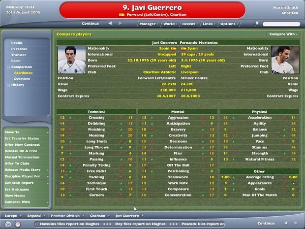 Football Manager 2005 screenshot 2