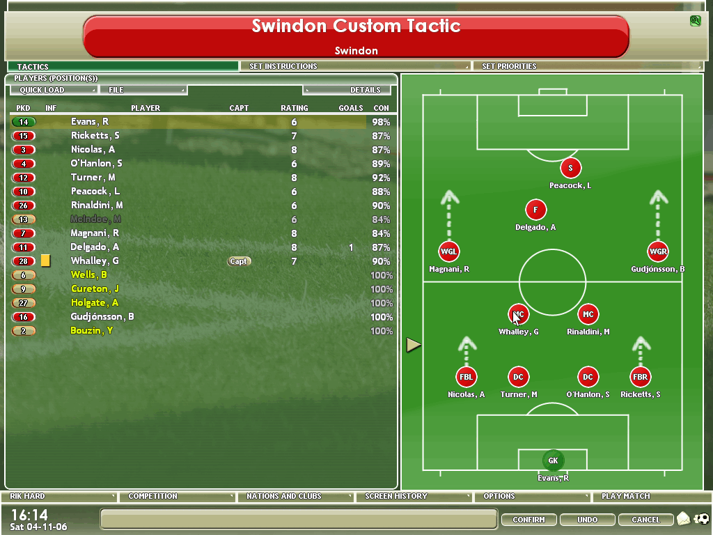 Football Manager 2006 screenshot 1