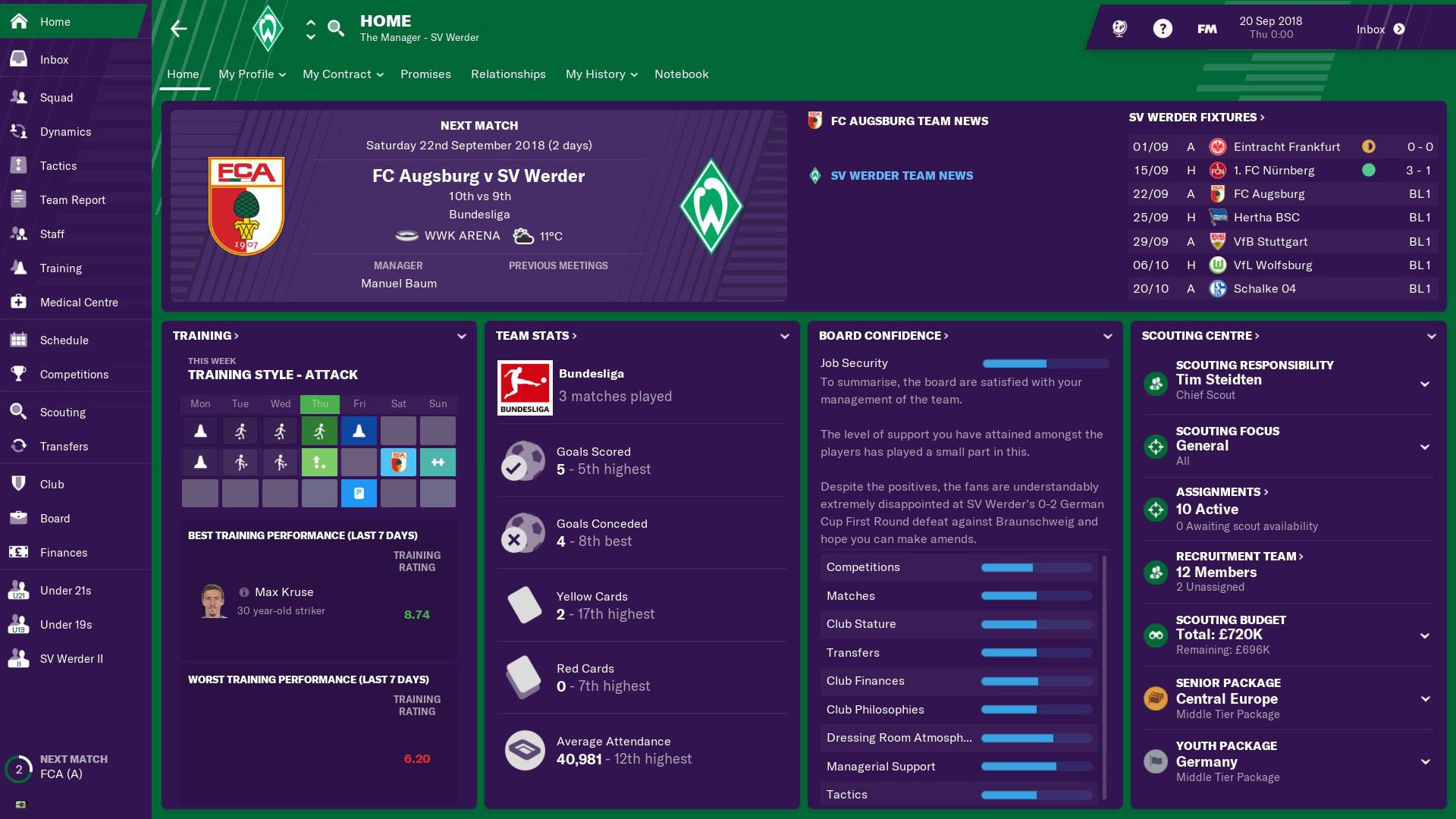Football Manager 2019 screenshot 2